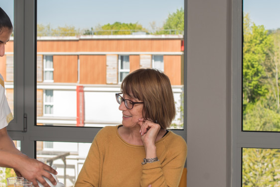 Petit déjeuner en clinique